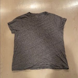 Heather gray shirt